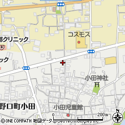 和歌山県橋本市高野口町小田299周辺の地図