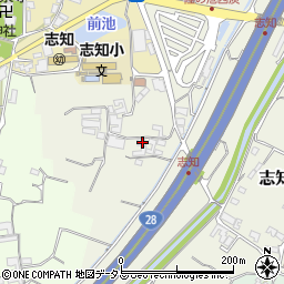 兵庫県南あわじ市志知鈩351周辺の地図