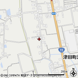 香川県さぬき市津田町津田2608-2周辺の地図