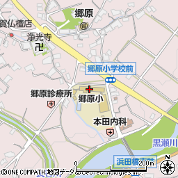 郷原児童会周辺の地図