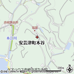 広島県東広島市安芸津町木谷5522周辺の地図