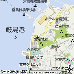 広島県廿日市市宮島町858周辺の地図