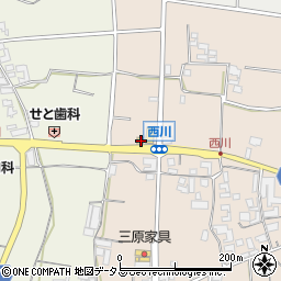 兵庫県南あわじ市榎列西川82周辺の地図