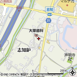 兵庫県南あわじ市志知鈩114周辺の地図