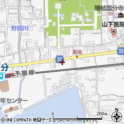 香川県高松市国分寺町国分961周辺の地図