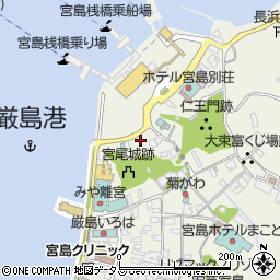 広島県廿日市市宮島町860-10周辺の地図