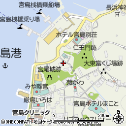 広島県廿日市市宮島町868周辺の地図