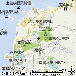 広島県廿日市市宮島町882周辺の地図