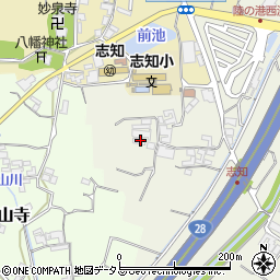 兵庫県南あわじ市志知鈩395-1周辺の地図