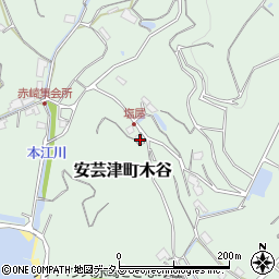 広島県東広島市安芸津町木谷5521周辺の地図