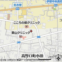 和歌山県橋本市高野口町小田647周辺の地図
