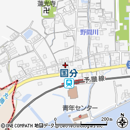 香川県高松市国分寺町国分1047周辺の地図