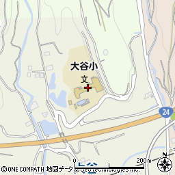 和歌山県伊都郡かつらぎ町大谷338周辺の地図