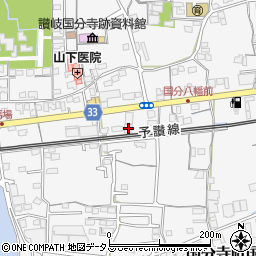 香川県高松市国分寺町国分843周辺の地図