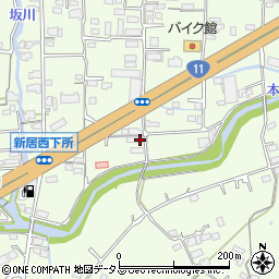 香川県高松市国分寺町新居520周辺の地図