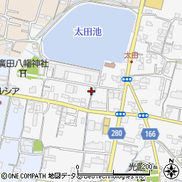 香川県高松市太田上町1001-7周辺の地図