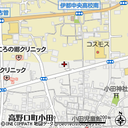 和歌山県橋本市高野口町小田293周辺の地図