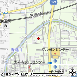 香川県高松市国分寺町新居1493-4周辺の地図