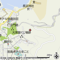 広島県廿日市市宮島町741-1周辺の地図