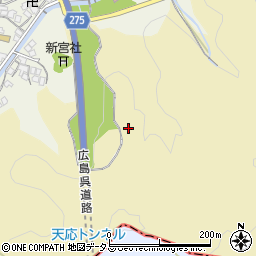 広島県安芸郡坂町東ケ迫周辺の地図