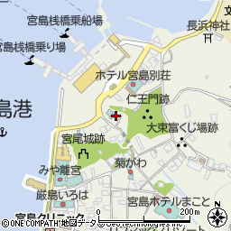 広島県廿日市市宮島町873周辺の地図