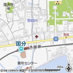 香川県高松市国分寺町国分993周辺の地図