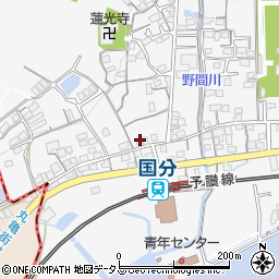 香川県高松市国分寺町国分1075周辺の地図