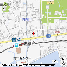 香川県高松市国分寺町国分992周辺の地図