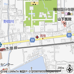 香川県高松市国分寺町国分958周辺の地図