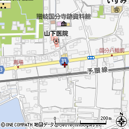 香川県高松市国分寺町国分913周辺の地図