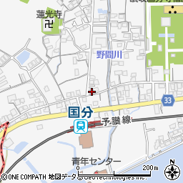 香川県高松市国分寺町国分1068周辺の地図