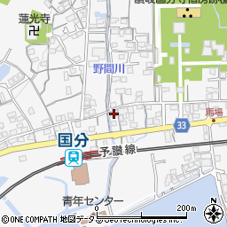 香川県高松市国分寺町国分994周辺の地図