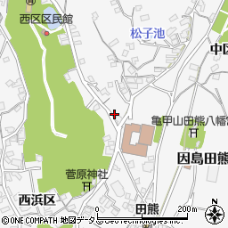 広島県尾道市因島田熊町西浜区1930周辺の地図