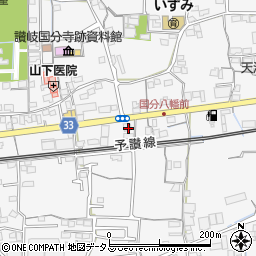 香川県高松市国分寺町国分863周辺の地図