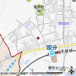 香川県高松市国分寺町国分1080-3周辺の地図