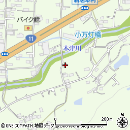 香川県高松市国分寺町新居614-12周辺の地図