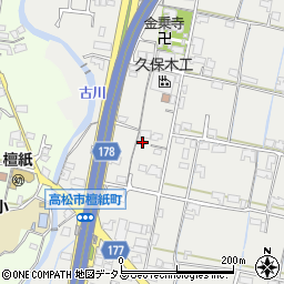 香川県高松市檀紙町688-2周辺の地図