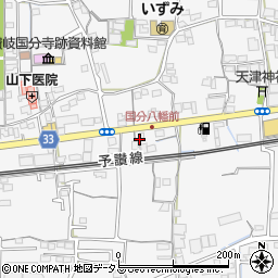 香川県高松市国分寺町国分831周辺の地図