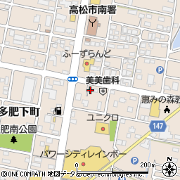 香川県高松市多肥下町1548-8周辺の地図