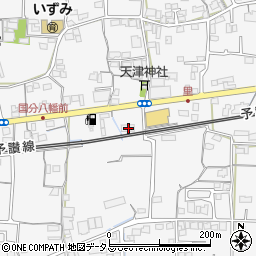 香川県高松市国分寺町国分420周辺の地図