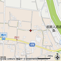 兵庫県南あわじ市榎列西川120周辺の地図