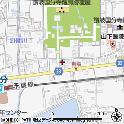 香川県高松市国分寺町国分960周辺の地図