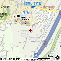 兵庫県南あわじ市志知鈩407周辺の地図