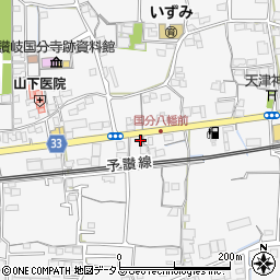 香川県高松市国分寺町国分842周辺の地図