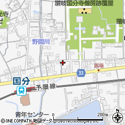 香川県高松市国分寺町国分986周辺の地図