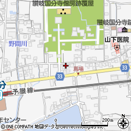 香川県高松市国分寺町国分959周辺の地図