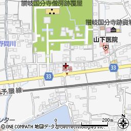 香川県高松市国分寺町国分947周辺の地図