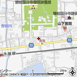 香川県高松市国分寺町国分951周辺の地図