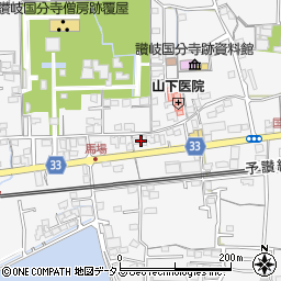香川県高松市国分寺町国分921周辺の地図
