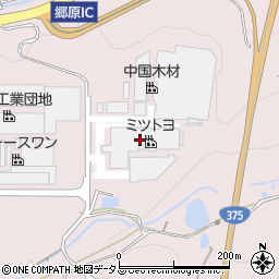 株式会社ミツトヨ　広島事業所　郷原生産部周辺の地図